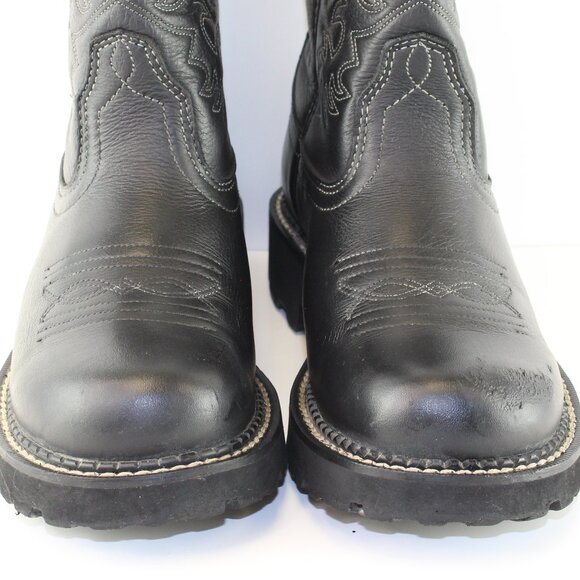 Ariat Black Heeled Boots - Picture 6 of 11